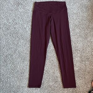 Aerie - Burgundy High waisted Legging